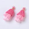 Polyester Tassel Pendants FIND-P026-A09-1