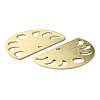 Brass Connector Charms LS-FIND-WH0110-402-1