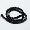 Natural Black Spinel Beads Strands G-E366-06-4x6mm-3