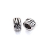 Tibetan Style Alloy European Beads TIBE-S314-79AS-RS-1