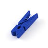 Dyed Wooden Craft Pegs Clips WOOD-R249-013-3