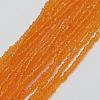 Transparent Glass Beads Strands EGLA-J144-NA07-1