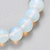 Synthetic Opalite Beaded Stretch Bracelets BJEW-Q692-47-10mm-2