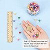 200Pcs DIY Frosted Natural & Dyed White Jade Beaded Stretch Bracelet Making Kits DIY-SC0014-79-3