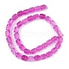 Transparent Glass Beads Strands GL-A001-01A-11-4