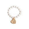 Plastic Imitation Pearl & Alloy Finger Rings FS-WG241E1-10-1