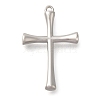 Anti-Tarnish 304 Stainless Steel Pendants STAS-P369-02P-1