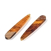 Resin & Wood Pendants WOOD-F015-01C-2