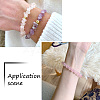 Kissitty 4 Strands 4 Style Natural Rose Quartz Stone Bead Strands G-KS0001-11-13