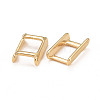Eco-Friendly Brass Watch Band Clasps LS-KK-M225-34G-2