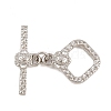 Brass Toggle Clasps KK-G548-34D-P-1
