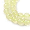 Natural Lemon Quartz(Heated) Beads Strands G-G286-A04-10mm-4