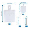 DIY Rectangle Handle Dinner Plate Silicone Molds DIY-TA0008-79-8
