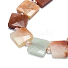 Natural Rutilated Quartz Beads Strands G-G106-D02-02-3