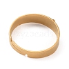 Adjustable 304 Stainless Steel Finger Ring Settings STAS-WH0033-11B-G-2