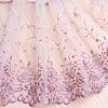 Milk Fiber Embroidery Lace Cloth Fabric PW-WG0F51D-06-1