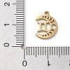 Real 18K Gold Plated 304 Stainless Steel Pendants STAS-R003-02G-011-3