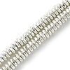 Electroplated Synthetic Non-Magnetic Hematite Beads Strands G-H020-E01-04-1