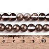 Baking Paint Transparent Glass Beads X1-DGLA-N011-8mm-09-4