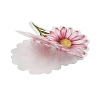 50Pcs Flower PVC Waterproof Stickers STIC-D300-06-3