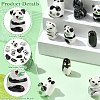 10Pcs 5 Styles Handmade Porcelain Beads PORC-CJ0001-41-3