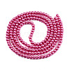Baking Paint Pearlized Glass Pearl Round Bead Strands LS-HY-Q003-10mm-10-3