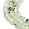 Natural Prehnite Beads Strands G-J400-C05-02-4