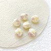 Shell Shape Handmade Porcelain Beads X1-PORC-E022-01B-1