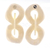 Acrylic Dangle Stud Earrings EJEW-JE03840-3