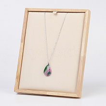 Wood Necklace Displays NDIS-E020-03