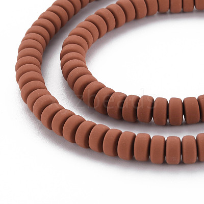 Handmade Polymer Clay Beads Strands CLAY-N008-136-1