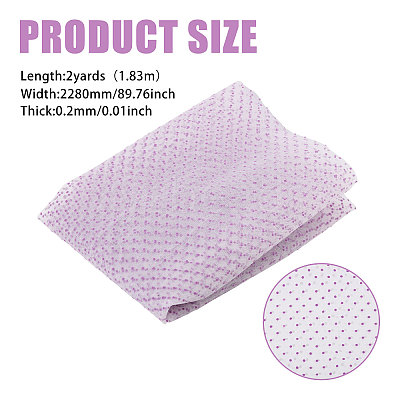 Polyester Polka Dot Fabric DIY-PH0038-36B-1