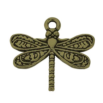 Tibetan Style Alloy Pendants TIBEP-Q061-41AB-LF-1