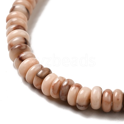 Natural Fossil Beads Strands G-I339-06-1