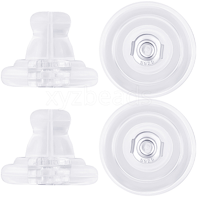 30Pcs Silicone Ear Nuts FIND-BBC0002-29S-1