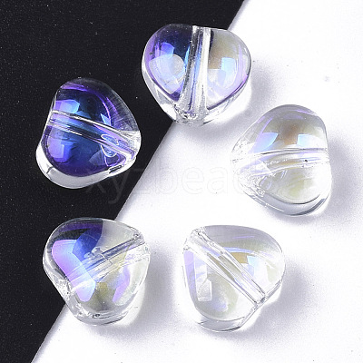 Transparent Glass Beads GLAA-N035-02-B01-1