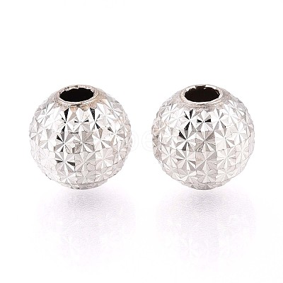 925 Sterling Silver Beads STER-N017-21C-S-1