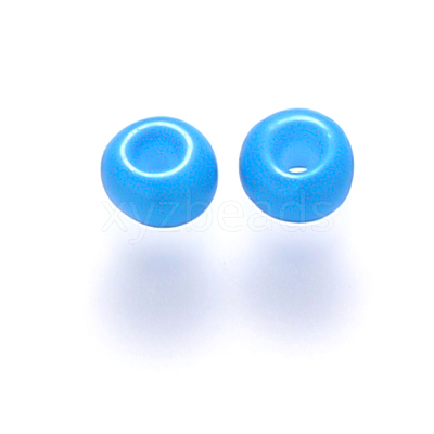 12/0 Baking Paint Glass Round Seed Beads SEED-S036-01A-11-1
