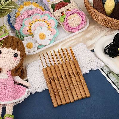 Aluminum Crochet Hooks Needles SENE-DJ0001-08-1