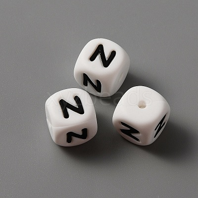 Food Grade Eco-Friendly Silicone Beads SIL-WH0001-41N-1