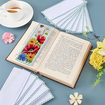Cotton Bookmarks for Cross Stitch Making DIY-WH0759-26E-1
