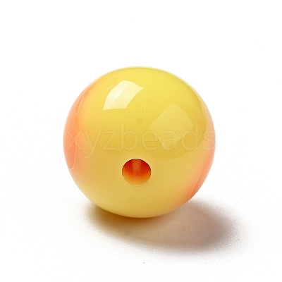 Two Tone Opaque Acrylic Beads LS-SACR-K003-03A-1