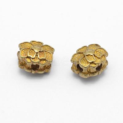 Brass Beads KK-K185-41-RS-1
