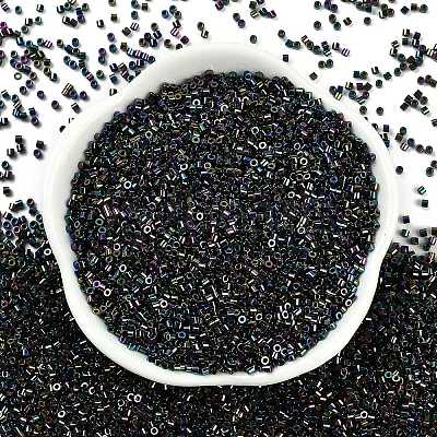 Electroplate Glass Seed Beads SEED-H003-10M-1