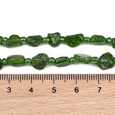 Natural Diopside Beads Strands GG-CBA3A44-C09-01-1