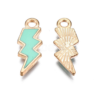 Alloy Enamel Pendants ENAM-N054-025K-1