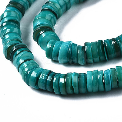 Natural Freshwater Shell Beads Strands SHEL-Q024-001D-1