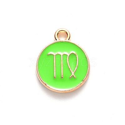 Alloy Enamel Pendants LS-ENAM-S124-01A-06B-1