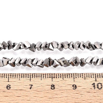 Electroplate Glass Beads Strands GLAA-N024-4mm-03-1