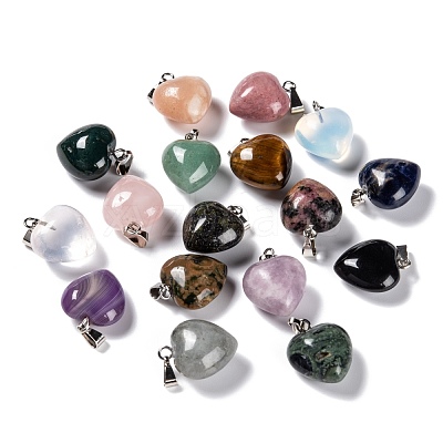 Natural & Synthetic Gemstone Pendants G-I311-A-1